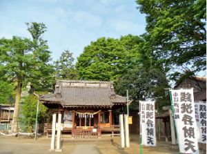 川越熊野神社 銭洗弁財天（川越市）